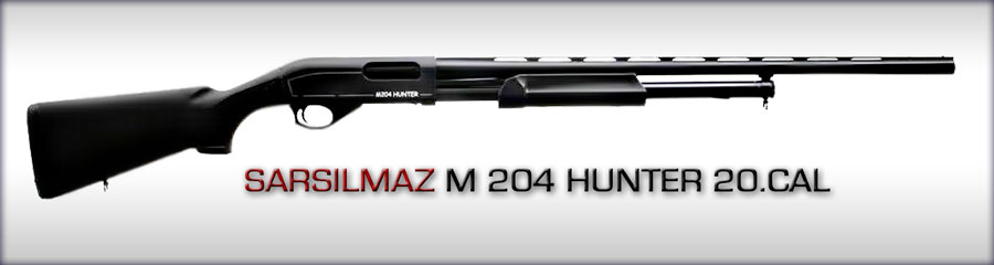 Pompalı av tüfekleri Sarsılmaz M 204 Hunter 20.cal Pompalı Av Tüfeği Sarsılmaz av tüfekleri