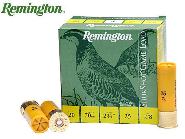 Remington ShurShot Game Load 20 Kalibre